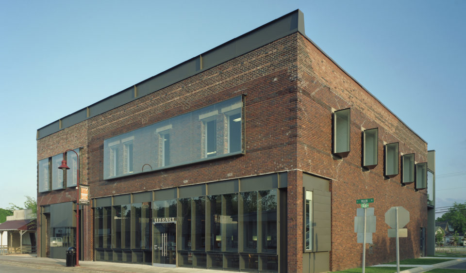 Marlon Blackwell Architects » Gentry Public Library