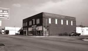 Gentry Public Library historic photo