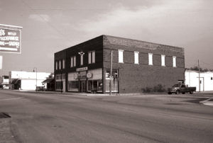 Gentry Public Library historic photo