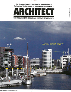 Cover image for the Architect Magazine, December 2011 publication