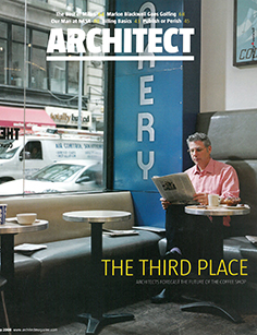 Cover image for the Architect Magazine, July 2008 publication