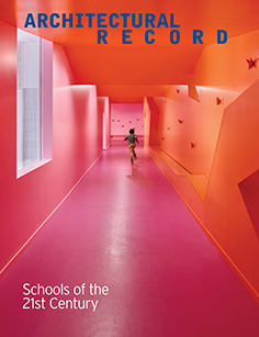 Cover image for the Architectural Record, January 2017 publication