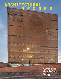 Cover image for the Architectural Record, July 2017 publication