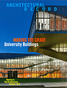 Cover image for the Architectural Record, November 2013 publication