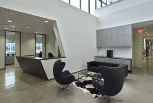 Office waiting room of the Harvey Pediatric Clinic