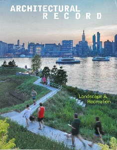 Cover image for the Architectural Record, August 2018 publication