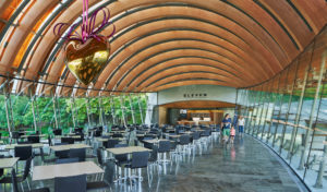 Eleven Servery interior dining room photo at Crystal Bridges Museum