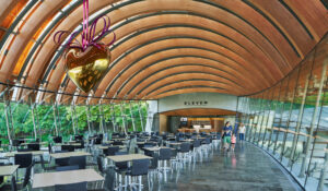 Eleven Servery interior dining room photo at Crystal Bridges Museum