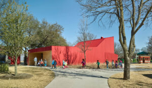 Lamplighter Barn exterior photo with children