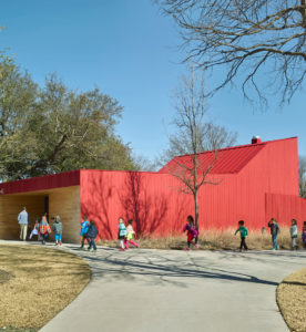 Lamplighter Barn exterior photo with children