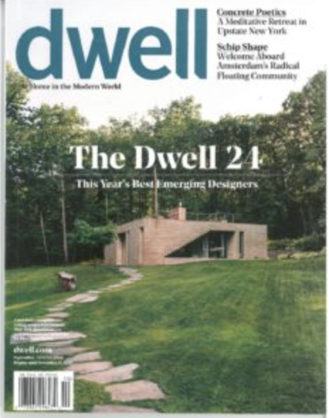 Cover image for the Dwell, September/October 2020 publication
